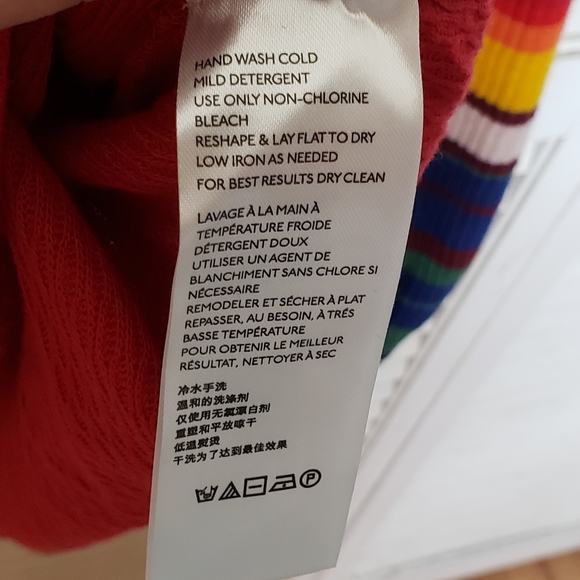 Free People Rainbow Dreams Batwing Sleeve Knit Top - Picture 13 of 16